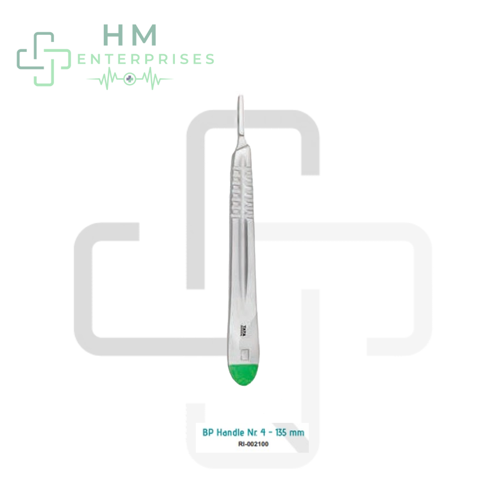 4-1-ST-3 Ring Hypodermic Syringe – BP Handle No. 3 135 mm (RI-002101)